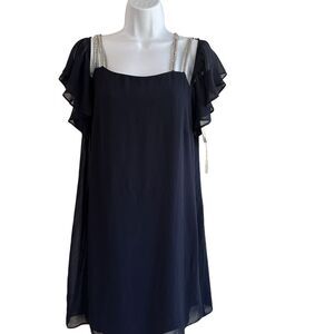 msk solid fit-and-flare midi tank dress Midi Dress Francesca Modal - Black main image 1